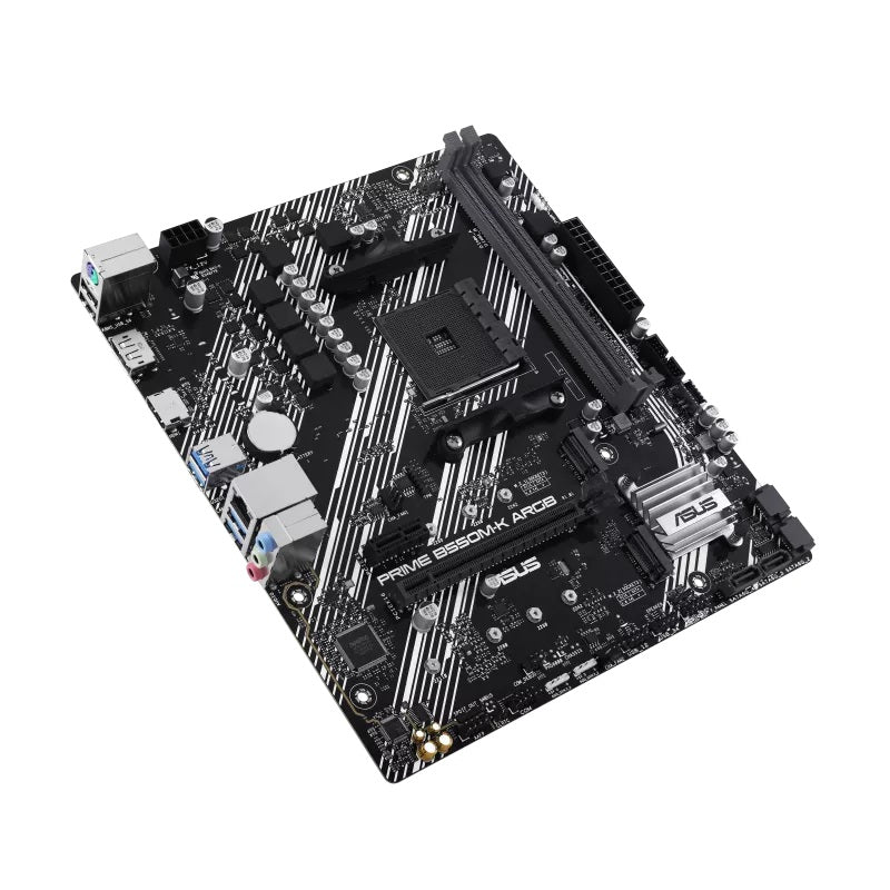 ASUS PRIME B550M-K ARGB AM4 DDR4 Micro-ATX Motherboard