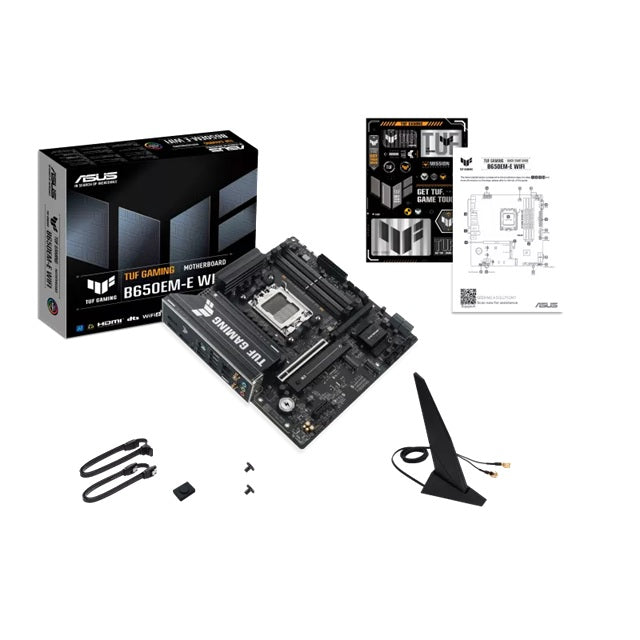 ASUS TUF GAMING B650EM-E WIFI AM5 DDR5 Micro-ATX Motherboard