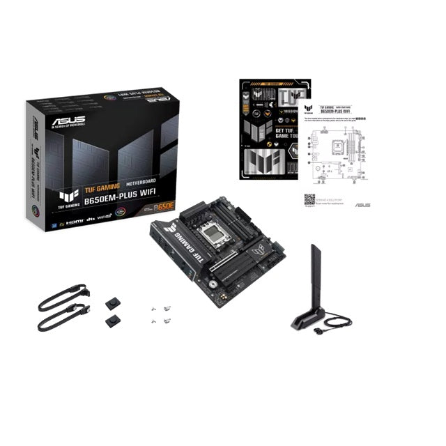ASUS TUF GAMING B650EM-PLUS AM5 WIFI Micro-ATX Motherboard