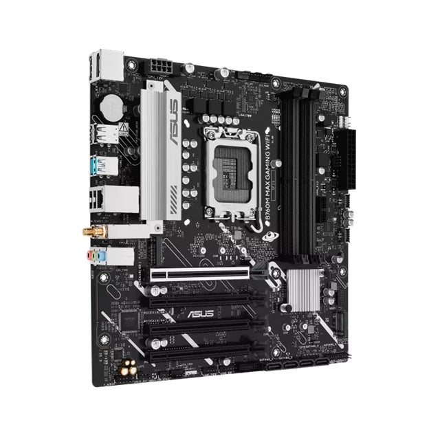 ASUS B760M MAX GAMING WIFI LGA1700 DDR5 Micro-ATX Motherboard