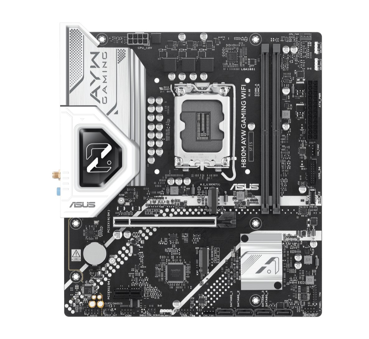 ASUS H810M AYW GAMING WIFI-CSM Micro-ATX Motherboard
