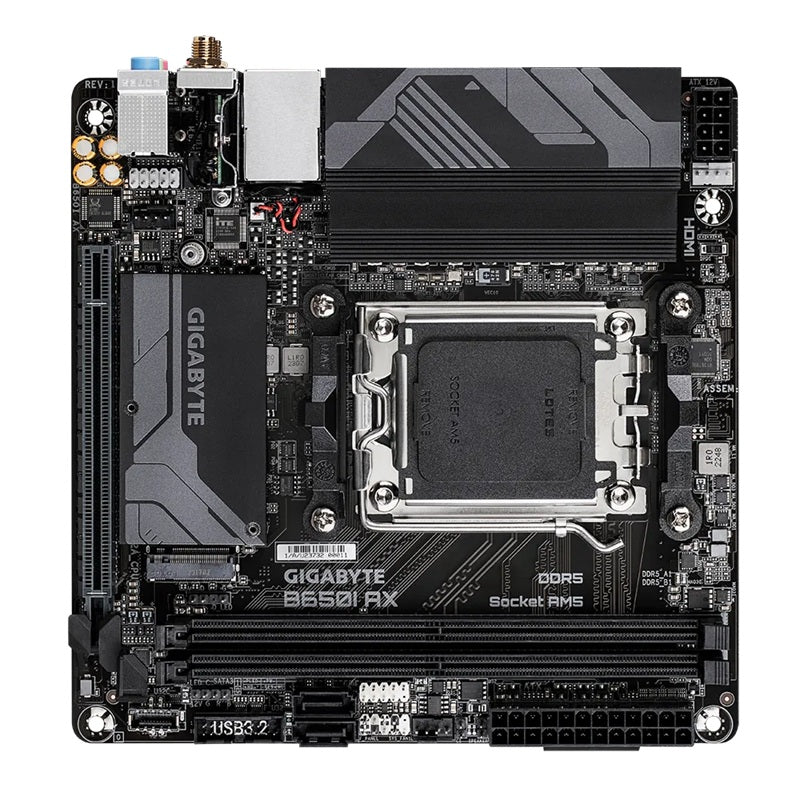 Gigabyte B650I AX 1.0 AM5 m-ITX Motherboard B650I AX