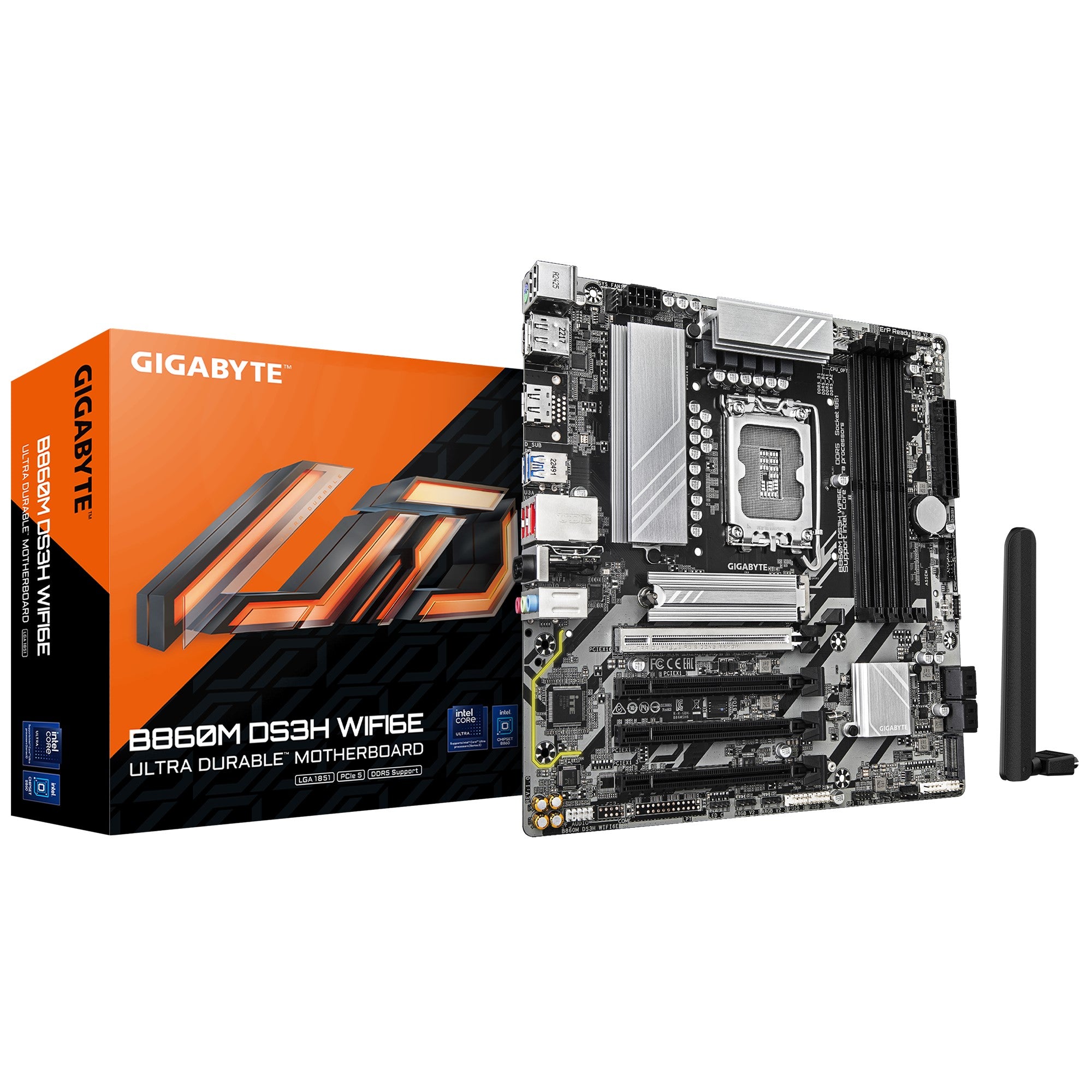 Gigabyte B860M DS3H WIFI6E 1.0 Motherboard