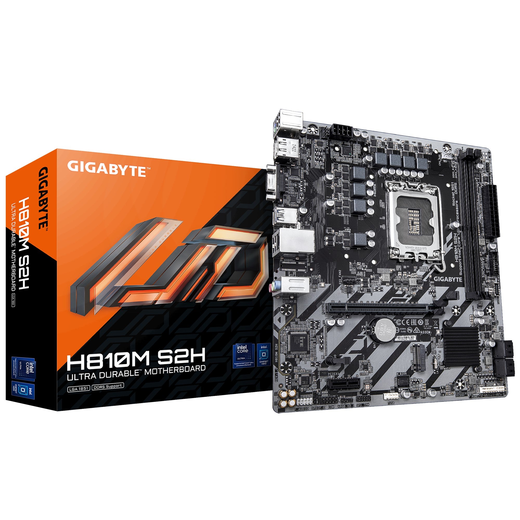 Gigabyte H810M S2H Intel LGA 1851 ATX Motherboard