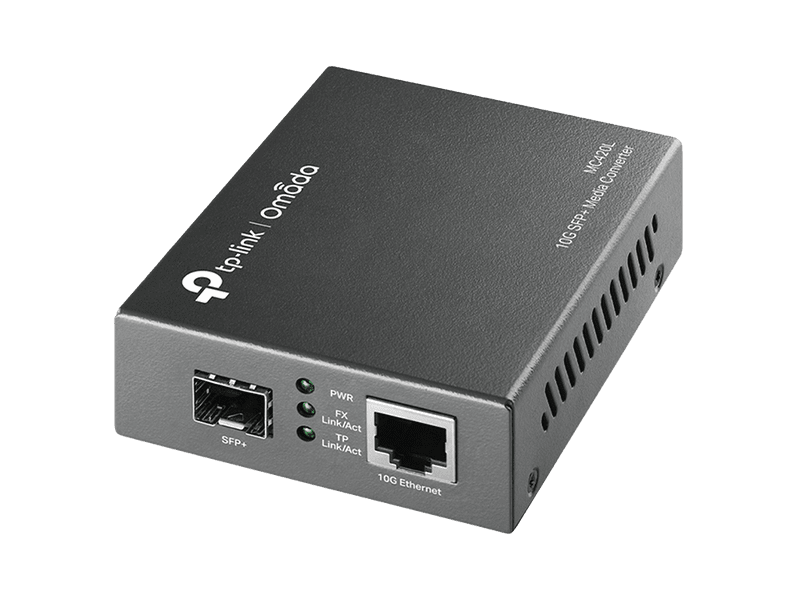 TP-Link MC420L Omada Media Converter 10G Multi-Gigabit SFP
