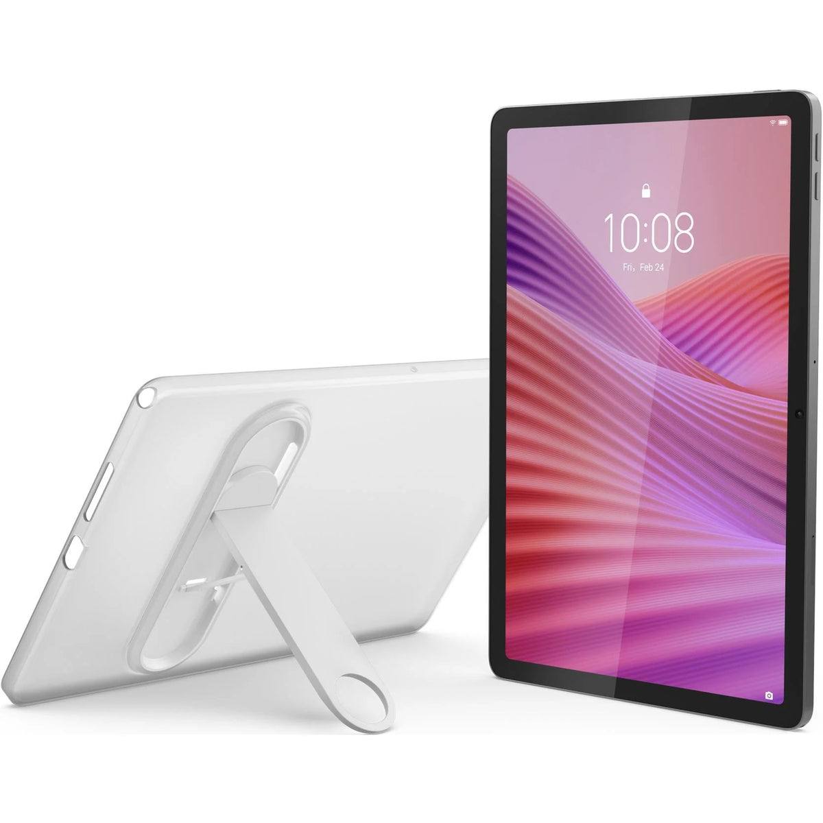 Lenovo Tab 10.1' LTE 4GB/128GB With Clear Case - Luna Grey ZAEJ0157AU *AU STOCK*, FHD+, 8MP/5MP, Android, 5100mAh, 1 Year Warranty