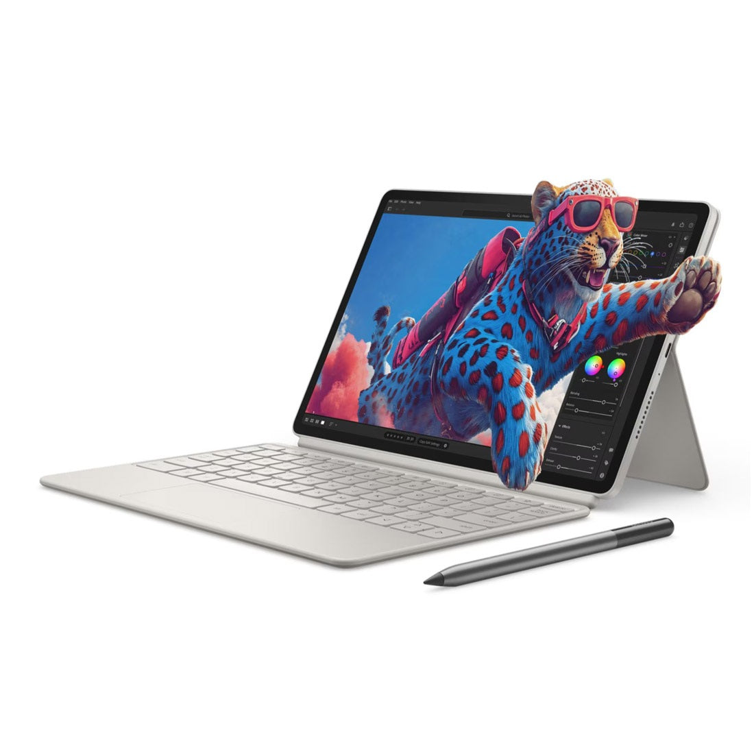 Lenovo Yoga Tab 11.1' 3.2K 256GB/12GB Wi-Fi Tablet w/ Keyboard Back & Pen ZAG60143AU *AU STOCK*, Snapdragon 8 Gen 3, Wi-Fi7, Android, 8860mAh, 1 Yr W