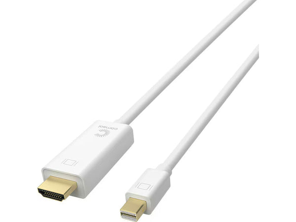 2m Mini DisplayPort Male to HDMI Male Cable - MDP-HD-020