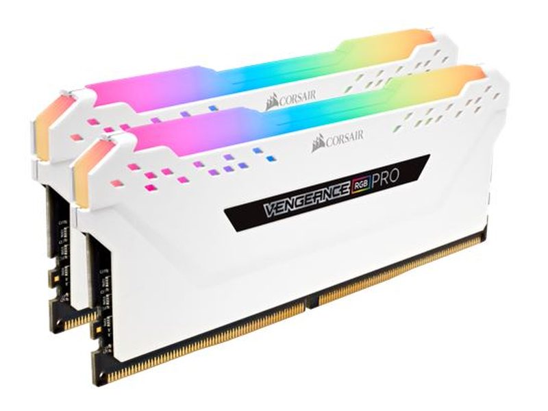 Corsair Vengeance RGB PRO 16GB 2x8GB DDR4 3600MHz C18 White Desktop Gaming Memory Intel XMP2.0 AMD Ryzen