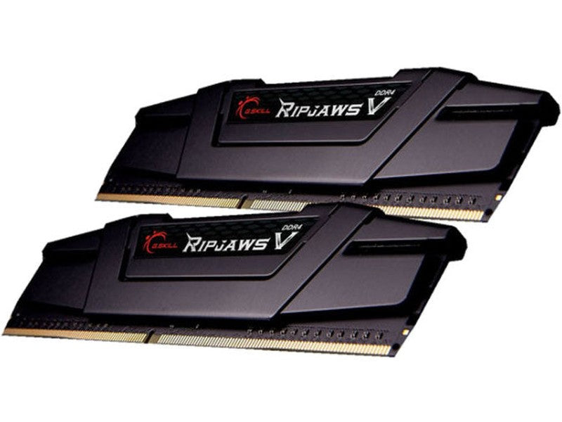 G.SKILL F4-3200C16D-32GVK 32GB 2 x 16GB / PC4-25600 / DDR4 3200 Mhz/ Timings 16-18-18-38/ Voltage 1.35V/ RipjawsV