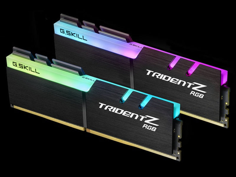 G.SKILL F4-3600C18D-32GTZR 32GB 2 x 16GB / PC4-28800 / DDR4 3600 Mhz/ Timings 18-22-22-42/ Voltage 1.35V/ Trident Z RGB