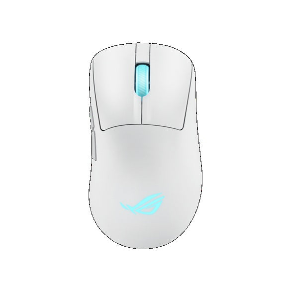 ASUS ROG Keris II Origin Tri-Mode Wireless Gaming Mouse - Moonlight White