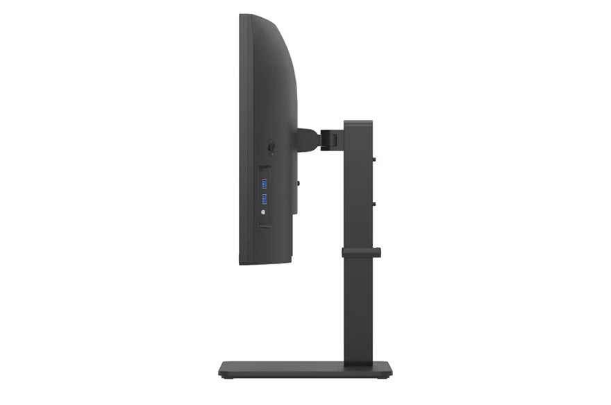 LG 34BA75QE-B 34" UWQHD IPS Curved Monitor with HDR10, sRGB 99%, USB-C PD 90W, RJ45, built-in speakers, and tilt/height/swivel adjustable stand