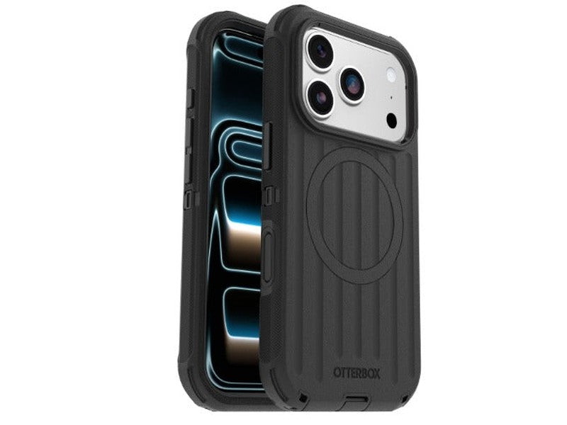 OtterBox Defender Pro MagSafe Apple iPhone 18 Pro / iPhone 17 Pro 6.3" Case Black - 77-000938 , Camera Control, Raised Edges, 7 Years Warranty