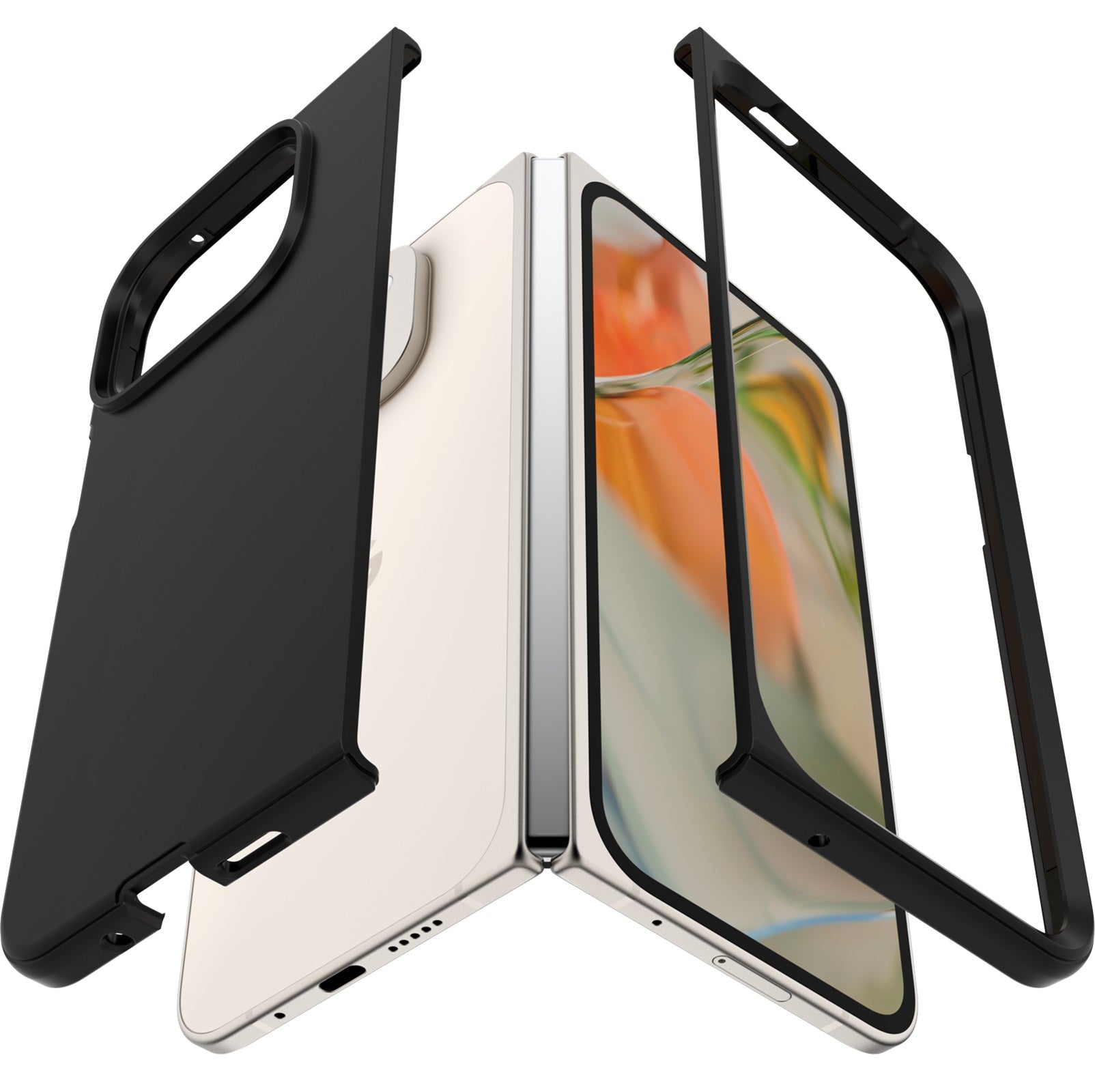 OtterBox Thin Flex Google Pixel 9 Pro Fold 8' Case Black