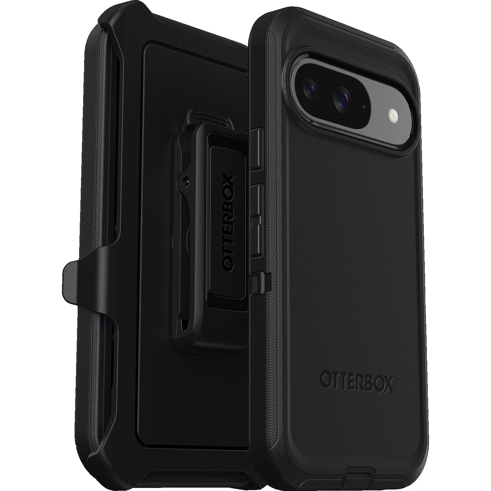 OtterBox Defender Google Pixel 9/Pixel 9 Pro 6.3' Case Black