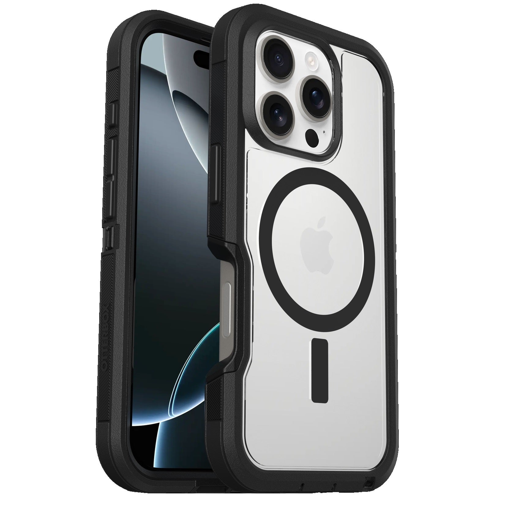 OtterBox Defender XT MagSafe Apple iPhone 16 Pro Max 6.9' Case Clear/Black