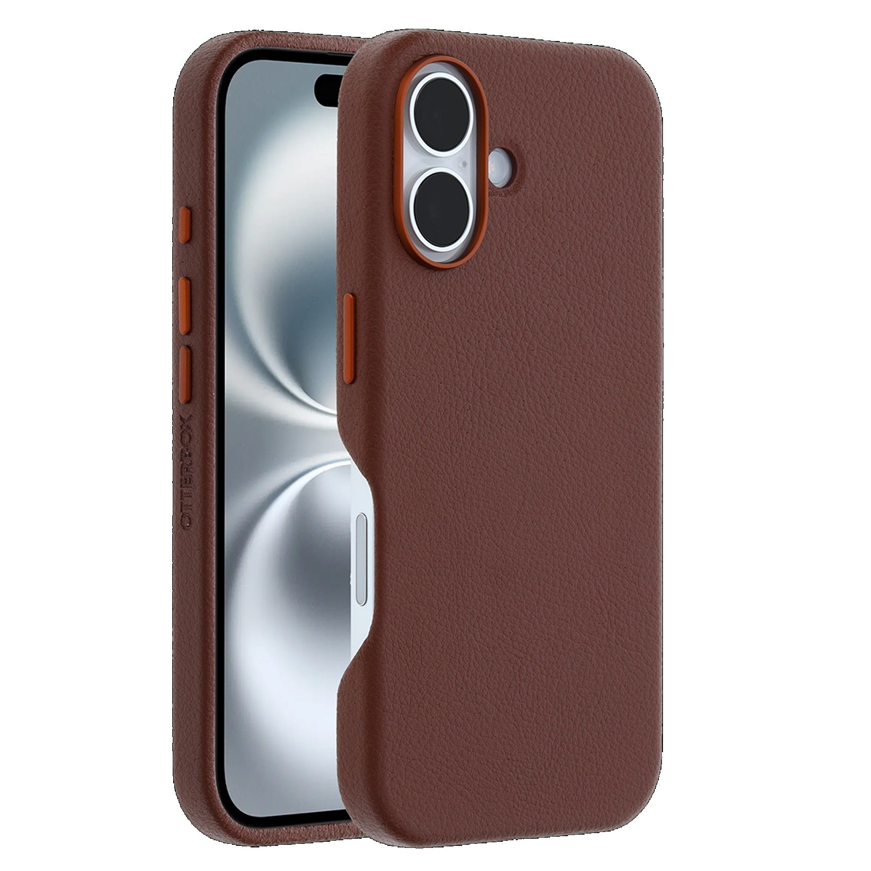 OtterBox Symmetry MagSafe Cactus Leather Apple iPhone 16 Plus 6.7' Case Brown
