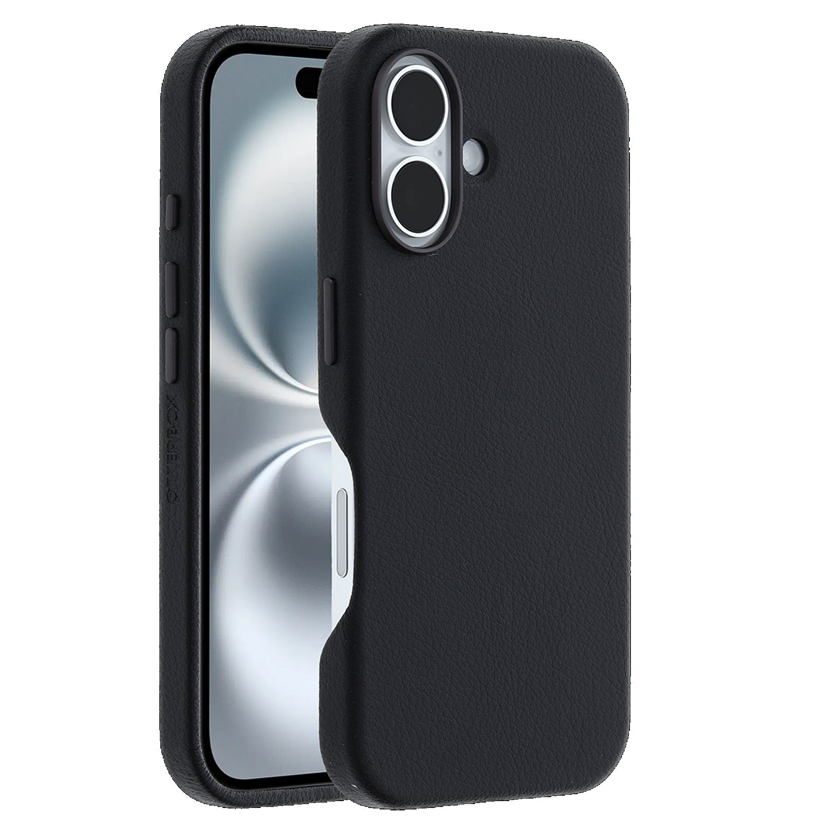 OtterBox Symmetry MagSafe Cactus Leather Apple iPhone 16 6.1' Case Black