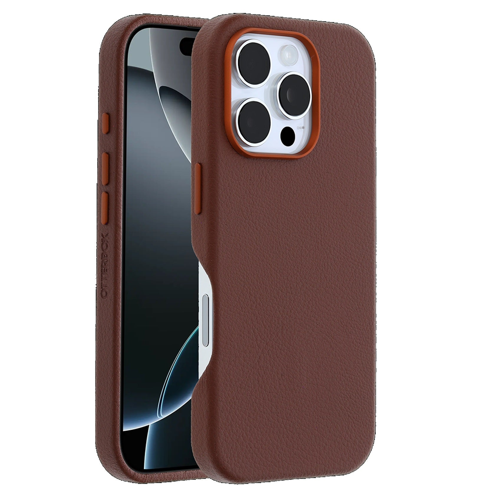OtterBox Symmetry MagSafe Cactus Leather Apple iPhone 16 Pro Max 6.9' Case Brown