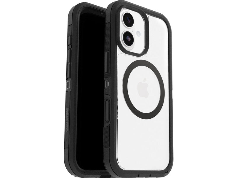 OtterBox Defender XT Pro MagSafe Apple iPhone 17 6.3' Case Dark Side Clear/Black - 77-98480 , DROP+ 7X Military Standard, 7 Years Warranty