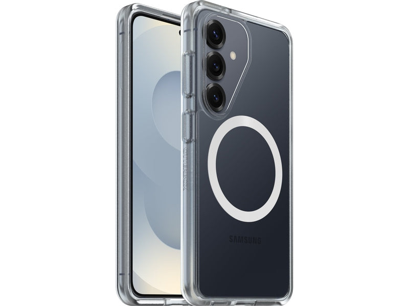OtterBox React Magnets Samsung Galaxy S26 5G 6.3' Case Clear - 77-99941 ,DROP+ Military Standard,Raised Edges,7 Years Warranty