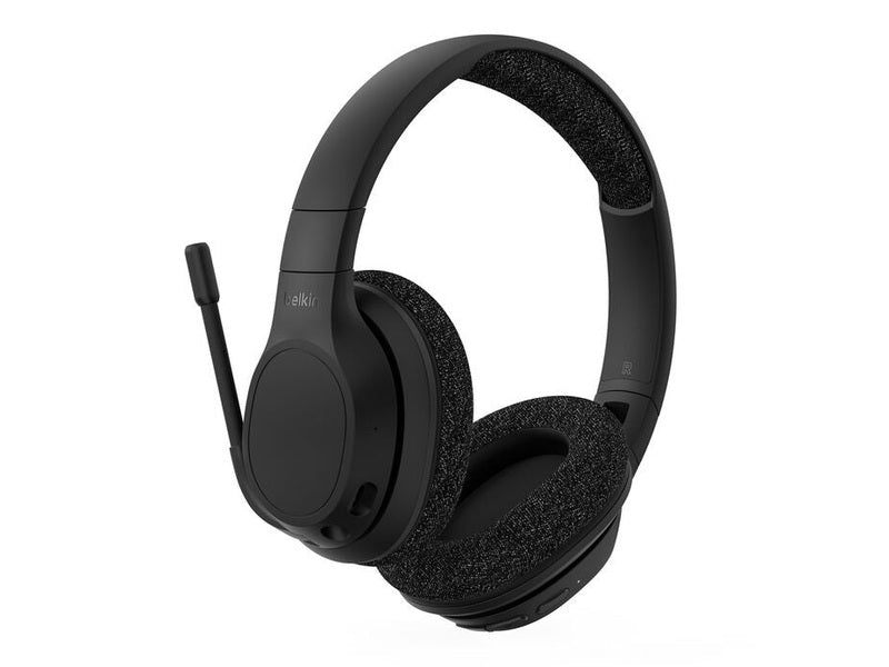 Belkin SoundForm Adapt USB-C Wireless Over-The-Ear Headphones - Black