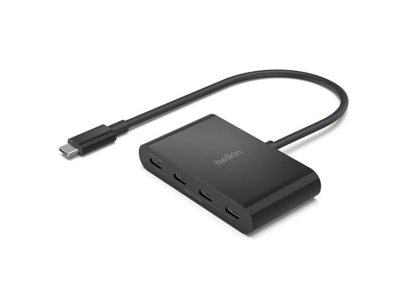 Belkin Connect USB-C to 4-Port USB-C Hub - Black