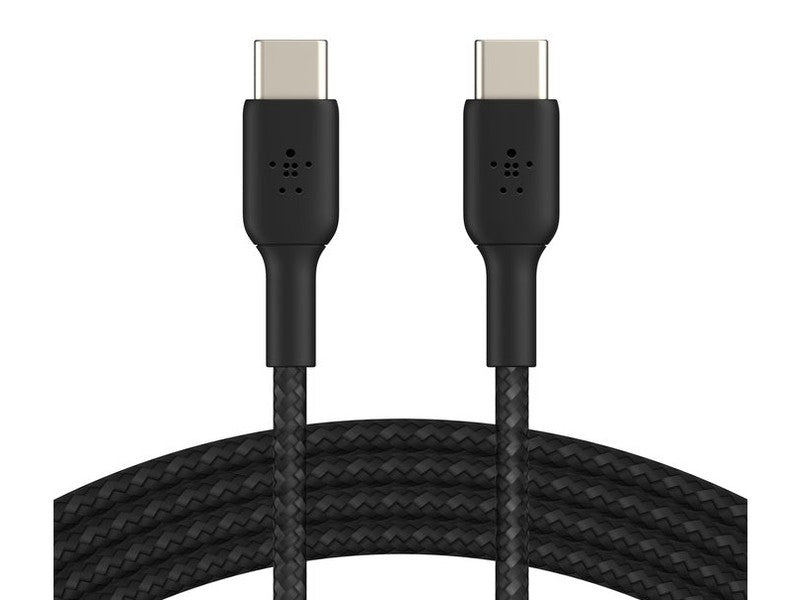 Belkin BoostCharge Braided USB-C to USB-C Cable 0.15M - White