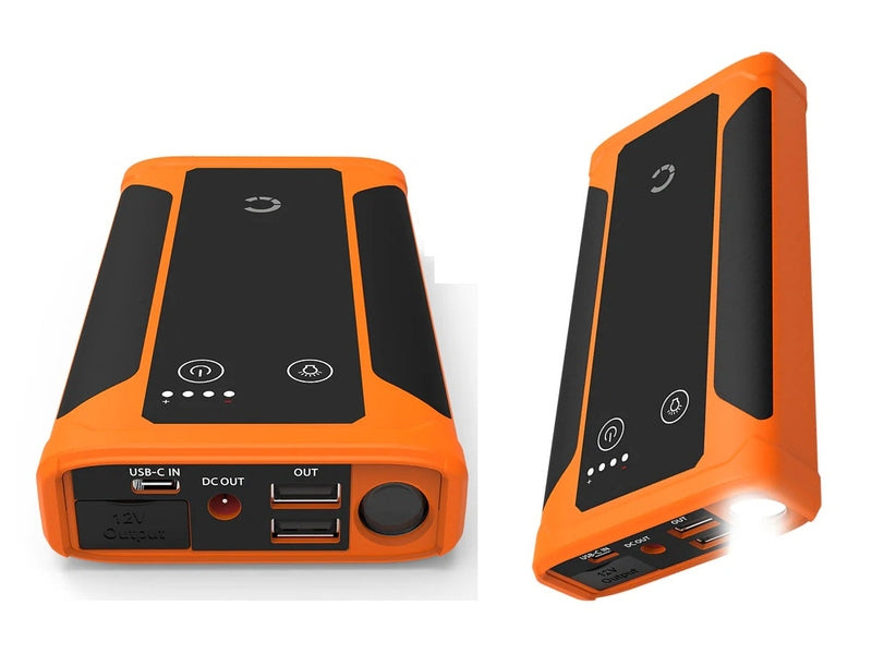 Cygnett ChargeUp Auto 10K mAh Jump-Starter & Power Pack-Orange