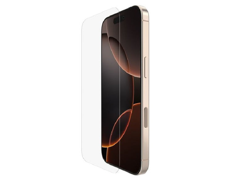 Belkin ScreenForce UltraGlass 2 Apple iPhone 17/ iPhone 16 Pro 6.3' Screen Protector - Clear OVA157fq , Drop Protection 2.2M , 2 Years Warranty