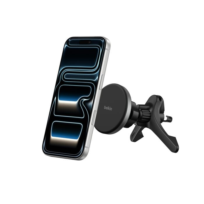 Belkin BoostCharge Magnetic Wireless Charging Car Vent Mount w/ Qi2(15W)+27W Car Adapter+USB-C Cable(1M) -Black(WIC010fqBK), $2500 CEW, 2YR
