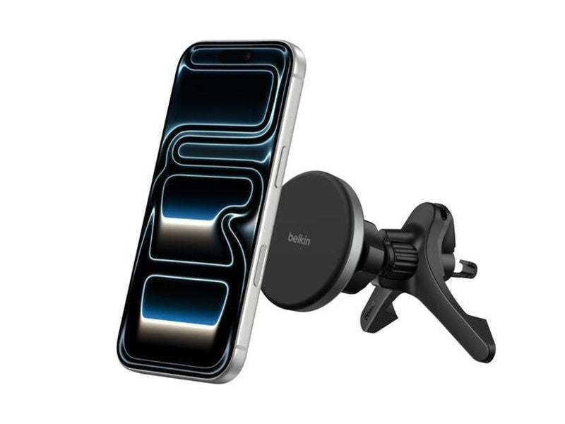 Belkin BoostCharge Magnetic Wireless Charging Car Vent Mount w/ Qi2 15W +27W Car Adapter+USB-C Cable 1M -Black WIC010fqBK , $2500 CEW, 2YR