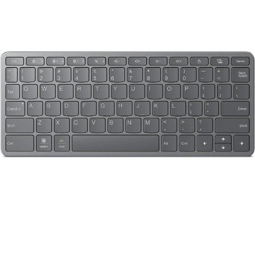 Lenovo Multi-Device Wireless Keyboard - ZG38C05811 , Connect upto 3 devices, Convenient & Comfort typing, Flexible connectivity, 1 Year Warranty
