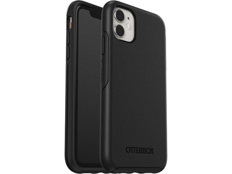 OtterBox Symmetry Apple iPhone 11 Case Black - 77-62467 , DROP+ 3X Military Standard, Raised Edges, Ultra-Sleek, Durable Protection, 7 Years Warranty