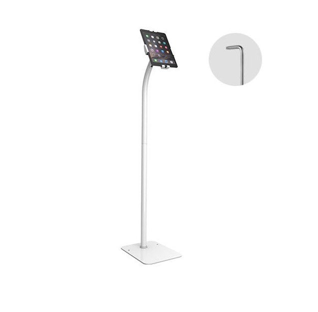 Brateck PAD33-02 Universal Anti-Theft Tablet Floor Stand 7.9-11-Inch White