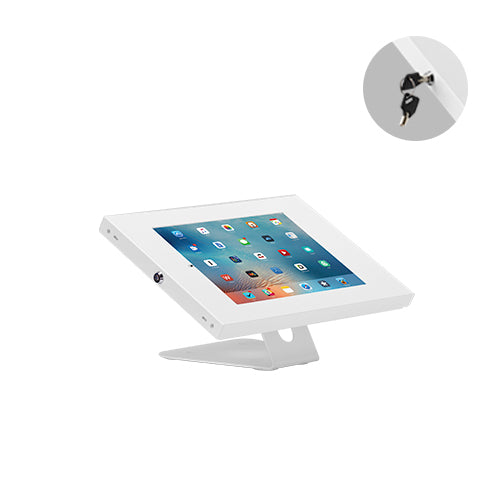 Brateck PAD34-02 Anti-Theft Wall or Countertop Tablet Holder 9.7-11-Inch White
