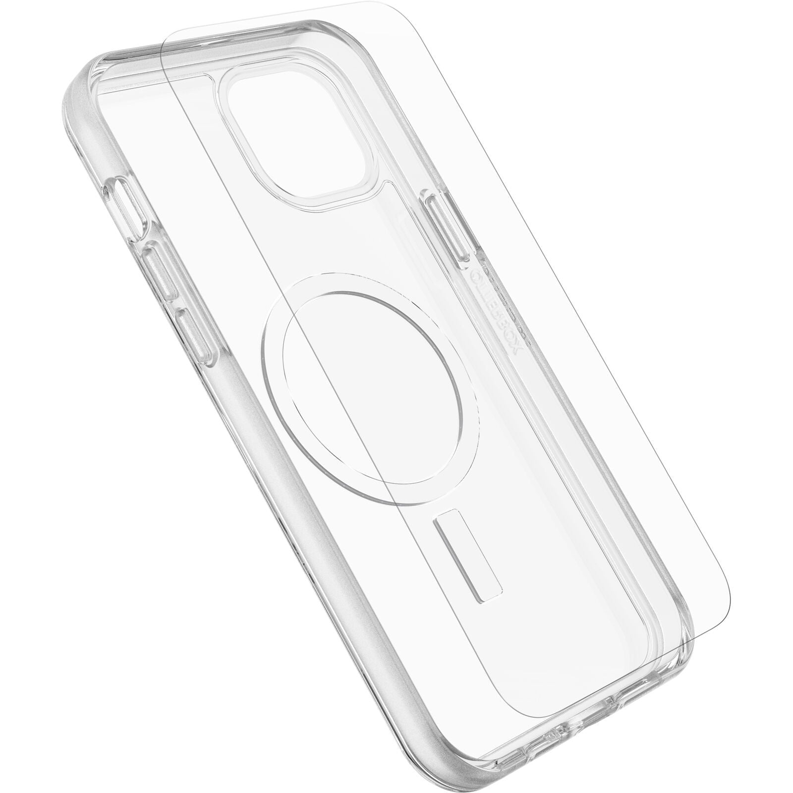OtterBox React Case with Screen Protector Apple iPhone 15 Plus 6.7' Clear