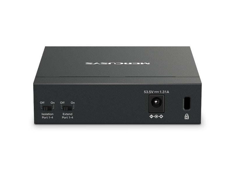 TP-Link Mercusys MS105GP 5-Port Gigabit Desktop Switch, 4-Port PoE+