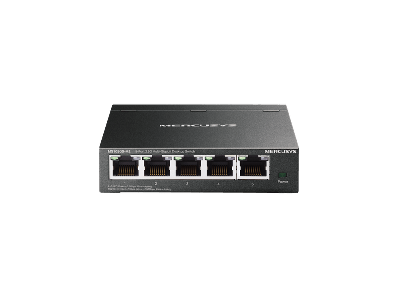 TP-Link Mercusys MS105GS-M2 5-Port 2.5G Multi-Gigabit Desktop Switch