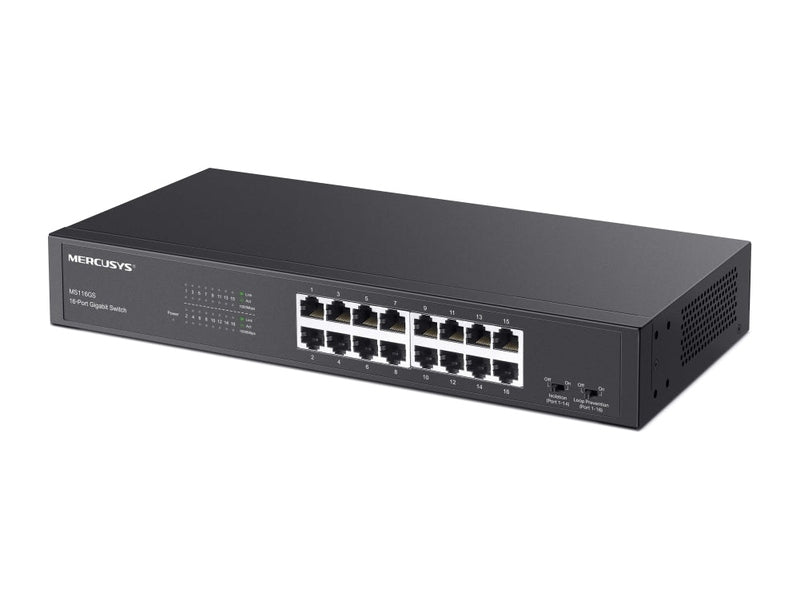 TP-Link Mercusys MS116GS 16-Port Gigabit Desktop/Rackmount Switch