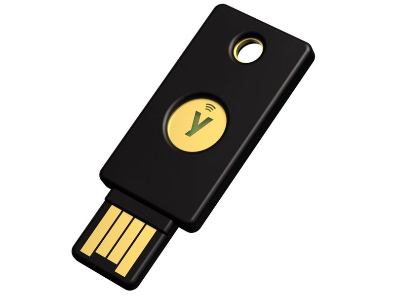 YUBICO YUBIKEY 2FA Security Key Black NFC USB-A V5.7