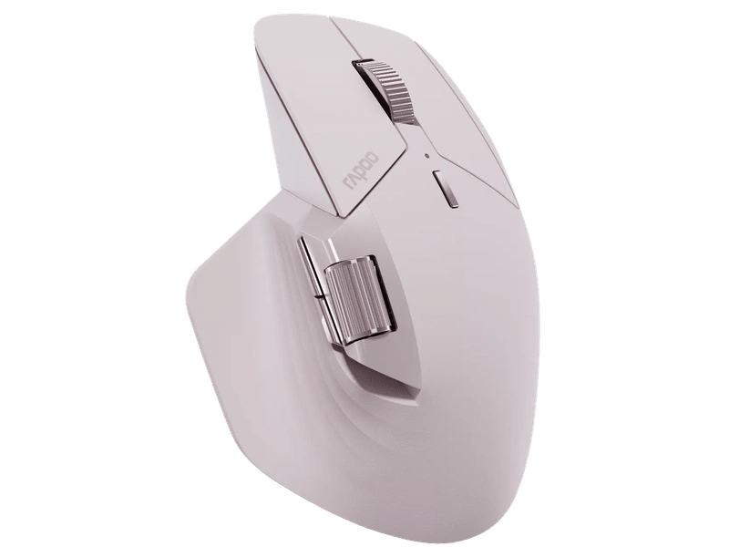 RAPOO MT760L Pink Multi-mode Wireless Mouse -Switch between Bluetooth 5.0 and 2.4G -adjust DPI from 800 to 4000