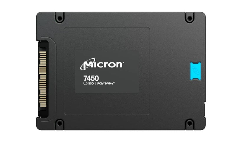 Micron 7450 MAX 6400GB NVMe U.3 (7mm) Non-SED Enterprise SSD [Single Pack]