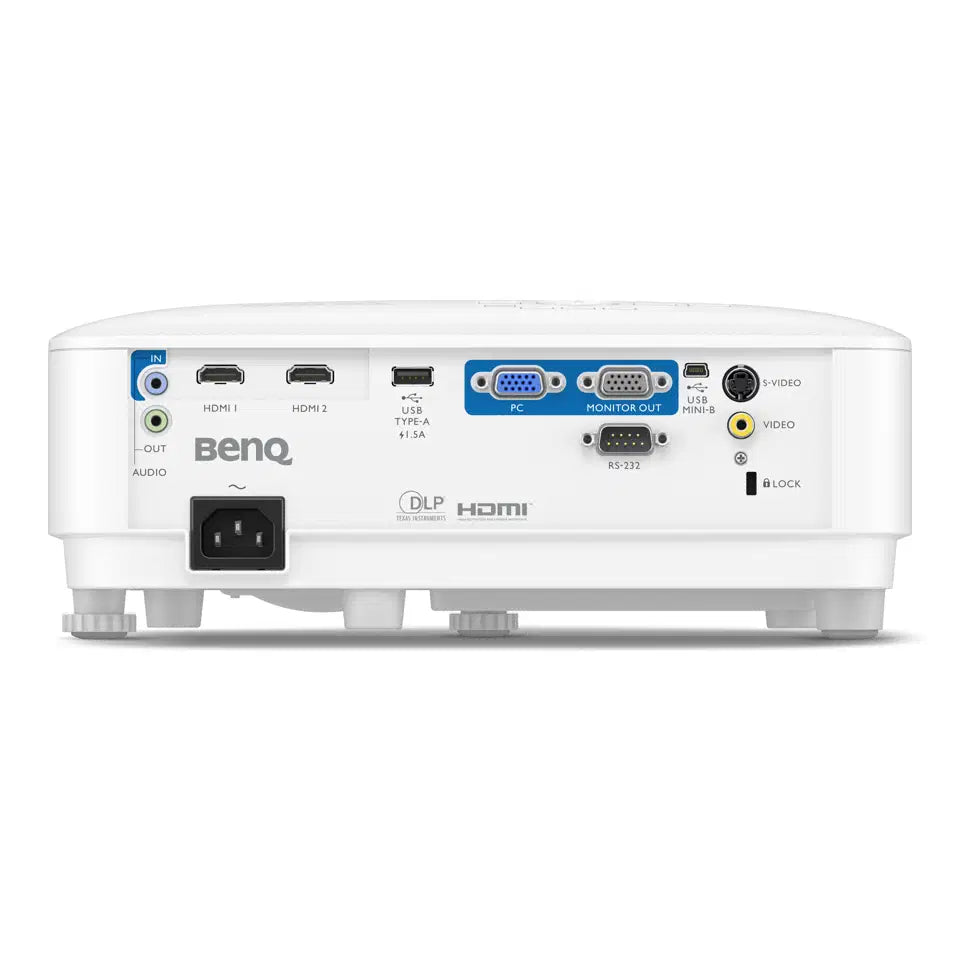 BenQ MW560 WXGA Business Projector, 1280x800 Resolution, 4000 Lumens 20,000:1 Contrast, 2 Year Warranty, White