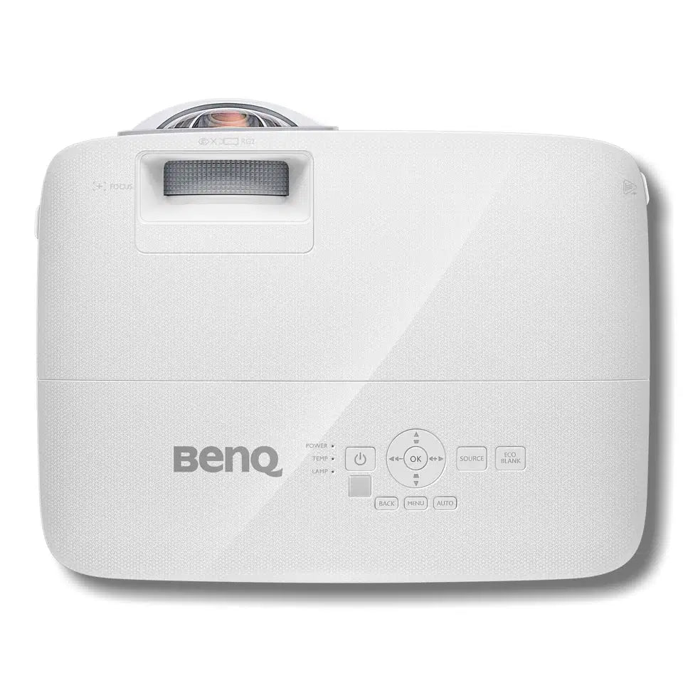 BenQ MW826STH WXGA Business Projector, 1280x800 Resolution 3500 Lumens 20,000:1 Contrast, 2 Year Warranty, White
