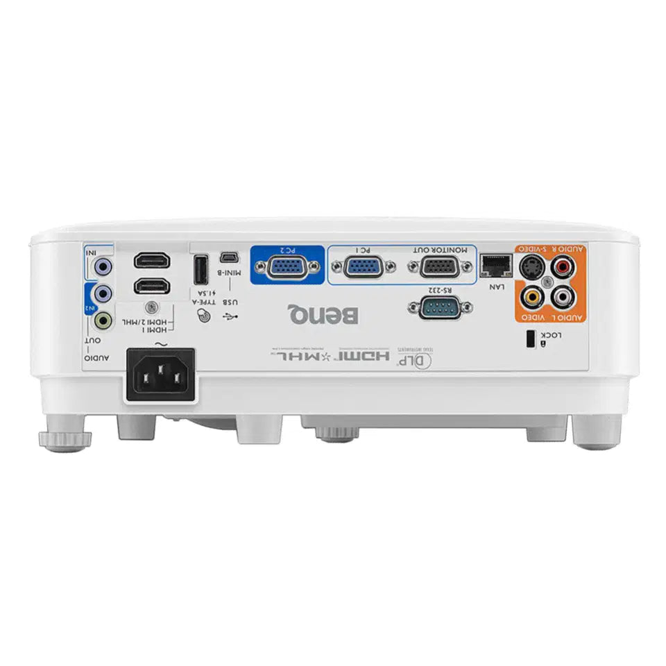 BenQ MW826STH WXGA Business Projector, 1280x800 Resolution 3500 Lumens 20,000:1 Contrast, 2 Year Warranty, White