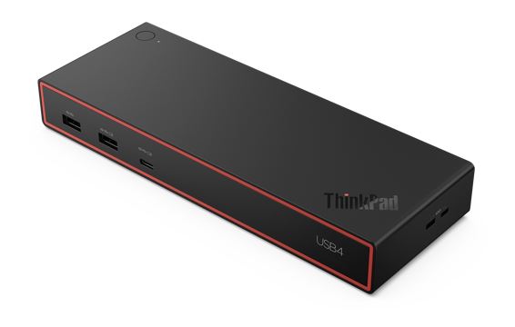 Lenovo ThinkPad USB4 Smart Dock 5000 with 135W Adapter 4xUSB-A 3.2 Gen 2 1x USB-C3.2 1x HDMI2.1 2xDP 1.4 RJ45 LAN 3 Year WTY 40BF0135AU