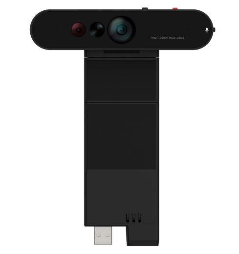 Lenovo ThinkVision MC60 Monitor Webcam 1080p IR & RGB dual webcam Microsoft Teams certified 65/78/90 °wide range FOV Smart Traffic Light Microphone 4XC1J05150