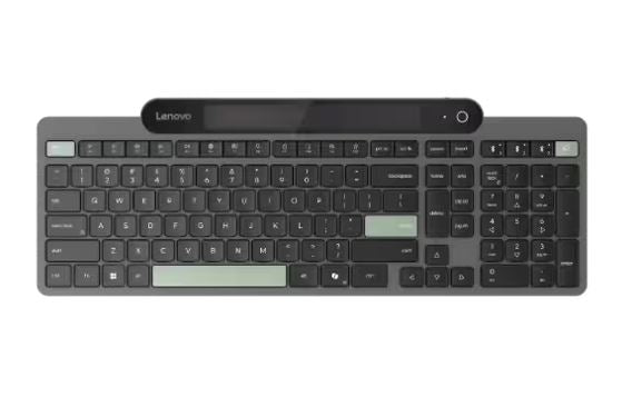 Lenovo Self-Charging Bluetooth Keyboard-US English Bluetooth 5.1 USB-C Uses fa Laptop 4Y41R69489